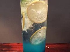 海盗船长（莫林蓝柑苏打）-发现花馆西餐厅FA Restaurant