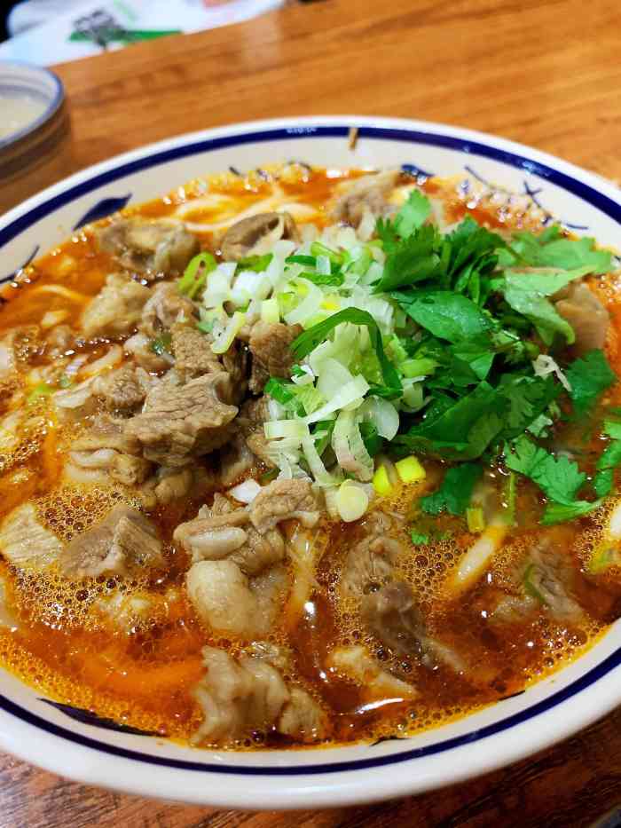 四十里铺羊肉面(长乐坊店)-"味道很好,羊肉很正宗.值得推荐.