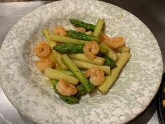 芦笋炒虾仁-日葵 大阪烧ひまり(仙霞路店)