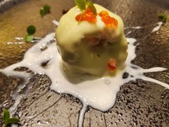 青芥沙拉虾配玫瑰鱼籽-云门锦翠(商鼎国际店)