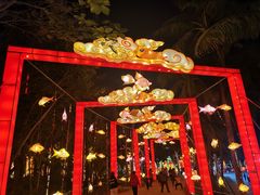 -欢乐海岸椰林沙滩-2025湾区超级灯会