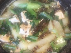 山葱花小白菜豆腐-怀来印象