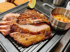 炭烧秘制猪颈肉-simply thai天泰(世纪汇店)