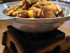 蜀香牛肉-东来菜馆•手抓海鲜家常菜•海鲜锅贴(鸽子窝店)