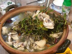 石橄榄炖鸡-洪大厨鸡煲(福田店)