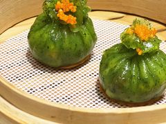 蟹肉菠菜鲜虾饺-皇朝会.经典传统粤菜(外滩店)