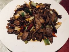 爆炒猪肝-广益饭店·云南菜·传统滇菜(翠湖北门书屋店)