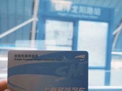 -龙阳路磁悬浮列车总站-停车场