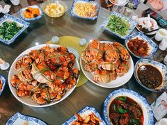 -七的湖·晚芳亭·阳澄湖农家菜·大闸蟹(莲花岛店)