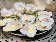 鸡子十生蚝十鹌鹑蛋-飞尝蚝·顺德菜·鱼生(顺德总店)