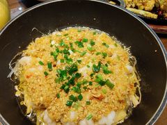蒜茸蒸汉虾-何氏排骨(左家塘店)