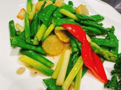 芦笋煎炒元贝-周锦记广式餐厅(格林生活坊2期店)