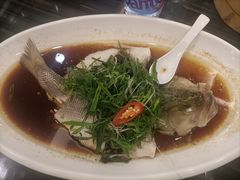 油榄角蒸鲈鱼-虾饺妹·粤式手工点心(水荫路店)