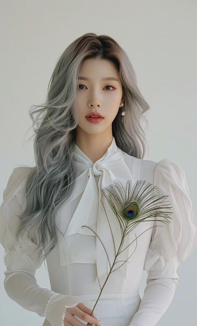 发型师真的是个大师级别的人物,他的每一个动作都充满了艺术感