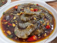 生腌明虾-潮汕大排档