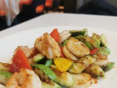 酱香带子炒虾球-香港狮子山下·明星粤菜餐厅(北苑店)