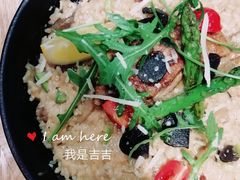 黑松露鹅肝烩饭-LO CALCOW卡路力轻食主义餐厅(陆家嘴店)