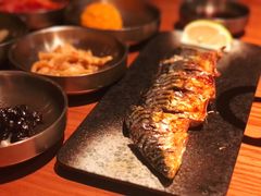 烤青花鱼-春熙台韩国料理·章鱼肥牛(西丽店)
