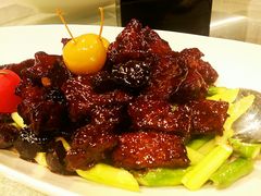 黑金雪花牛肉粒-上海和平饭店龙凤厅 Dragon Phoenix