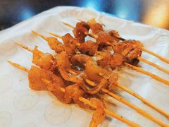 烤猪皮-哥俩好牛肉大串(田村店)