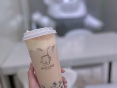 豆乳双蛋奶茶-茶力的小怪兽(梅林卓悦汇店)