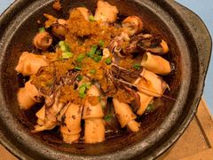 蒜香鱿鱼煲-阿毛饭店(和义路店)