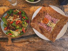 熏肉鸡蛋芝士奶油蘑菇可丽饼-RAC BAR(安福路店)