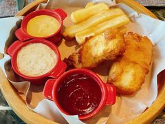 炸鱈魚薯條-前海华侨城JW万豪酒店·都会尚膳自助餐厅·牛排海鲜酒水畅飨