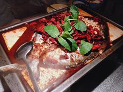 重庆豆花烤鱼-探鱼·鲜青椒爽麻烤鱼(领展购物广场店)