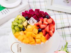 水果拼-山与蓝·轻糖鲜果蛋糕(勒泰店)