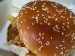 香辣鸡腿堡-肯德基(西单商场店)