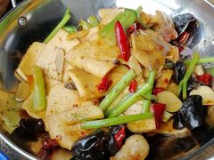 干锅千叶豆腐-嵇大厨好灶头农家菜