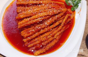 Crunchy Eggplant with Lotus Shape