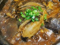浇汁鲽鱼头-大闫家烧烤·小海鲜家常菜(郑庄店)