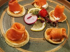 烟熏三文鱼小薄饼拼盘-La Creperie法餐厅(芮欧百货店)