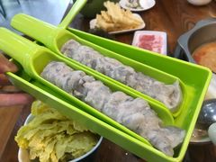 虾滑-老何家后安粉·糟粕醋海鲜火锅(三亚湾椰梦长廊店)