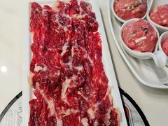 尊品黄肥牛（吊龙）-潮汕大目牛肉火锅(水围店)