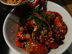 油焖小龙虾-探鱼·鲜青椒爽麻烤鱼(三水广场店)
