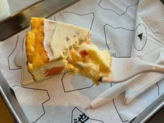 红薯巴斯克蛋糕-SAANCI山池咖啡(海上世界文化艺术中心店)