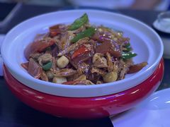 肉皮焖腐竹-香岛私房菜(金屋·秦皇半岛店)