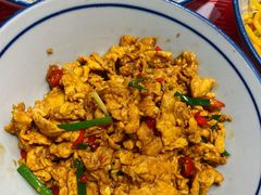香醋炒土鸡蛋-荆九爷爆炒桥头三嫩(夫子庙店)