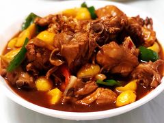 板栗烧鸡-天乐农家鱼头王(天目湖店)