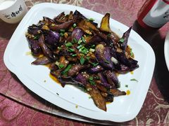 红烧茄子-柠静私家菜(石板巷店)