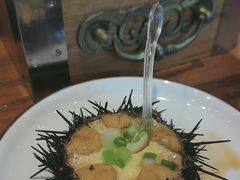 海胆蒸蛋-九號院子海鲜烧烤