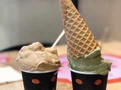 焦糖海盐冰淇淋-野人先生现做冰淇淋(北京环宇荟店)