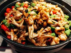 青椒紫苏味-蛙小侠·沸腾砂锅(南山欢乐颂店)