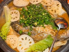 -探鱼·鲜青椒爽麻烤鱼(广州欣荣广场店)
