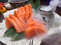 三文鱼腹刺身-早一美餐厅·EBISU(会展誉景店)