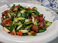 大蒜炒香肠-鄱阳湖·江西小炒·瓦罐煨汤(五道口店)