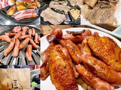 -明洞阿姨·韩式酱蟹烤肉·创意料理(三元桥店)